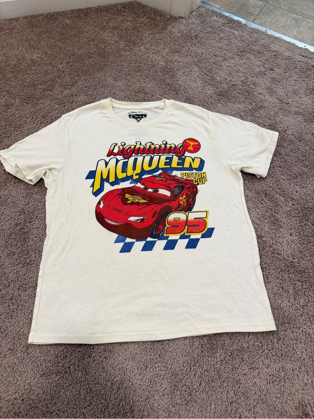 Disney Pixar Lightning McQueen graphic tee